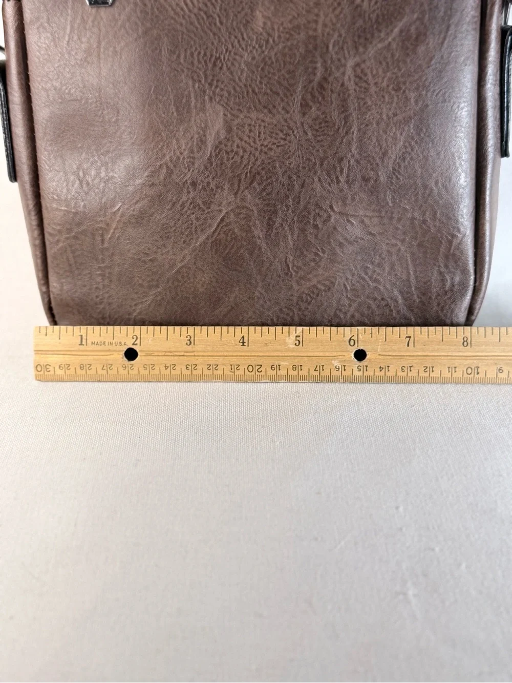 Brown Leather Crossbody Bag for Men or Women
